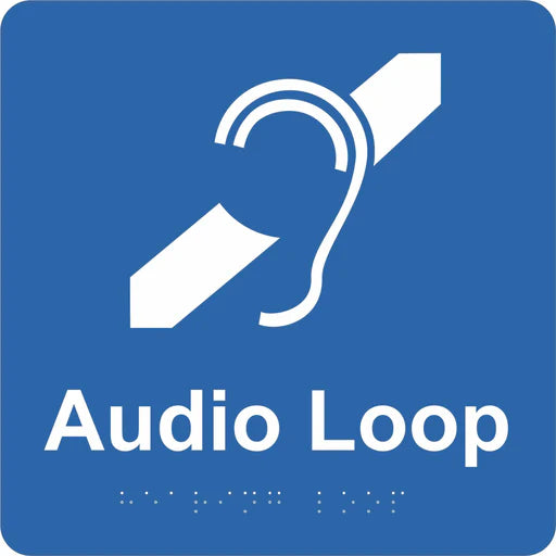 Braille Sign - Audio Loop