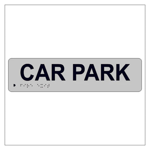 Braille Sign - Car Park