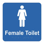 Braille Sign - Female Toilet