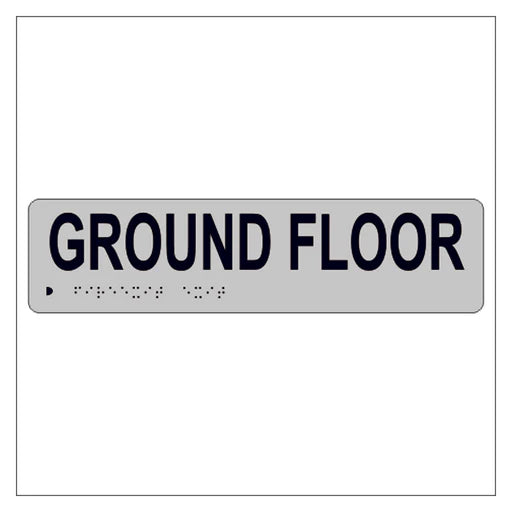 Braille Sign - Ground Floor