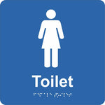 Braille Sign - Ladies Toilet