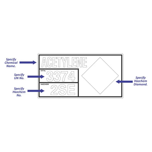 Bulk Storage Sign - Customised