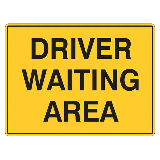 Car Park Sign - Driver Waiting Area