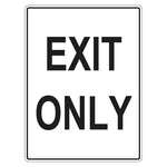 Car Park Sign - Exit Only