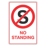 No Standing Sign