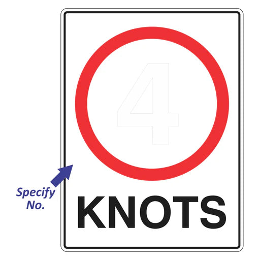 Car Park Sign - __ Knots