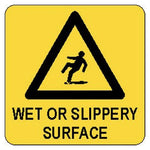 Cone Label - Wet Or Slippery Surface