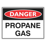 Danger Sign – Propane Gas