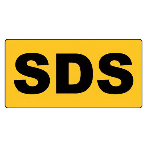 Document Storage Box SDS Label