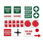 Emergency Evacuation Plan Stickers