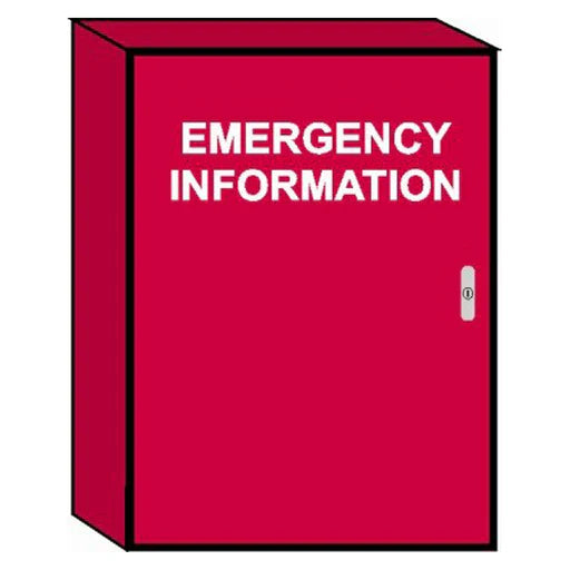 Emergency Information Cabinet