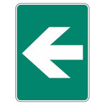 Emergency Sign - Arrow