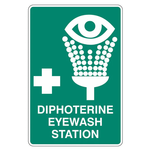 Emergency Sign - Diphoterine Eyewash Station