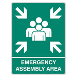 Emergency Sign - Emergency Assembly Area