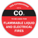 Fire Extinguisher Disc - CO2