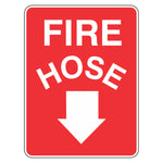 Fire Hose Sign