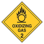 Hazchem Sign - 2 Oxidizing Gas