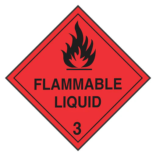 Hazchem Sign - 3 Flammable Liquid