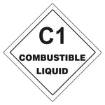 Hazchem Sign - C1 Combustible Liquid