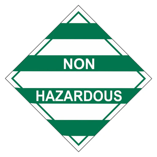 Hazchem Sign - Non Hazardous