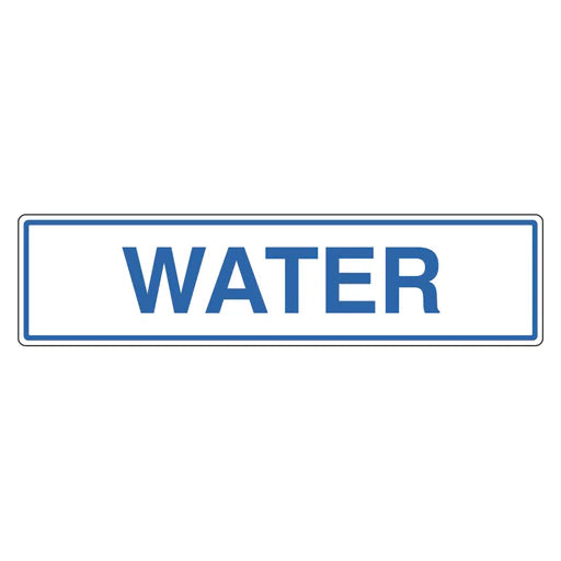 Hazchem Sign - Water