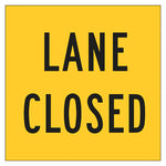 Multi Message Frame Sign - Lane Closed