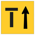 Multi Message Frame Sign - Left Lane Closed