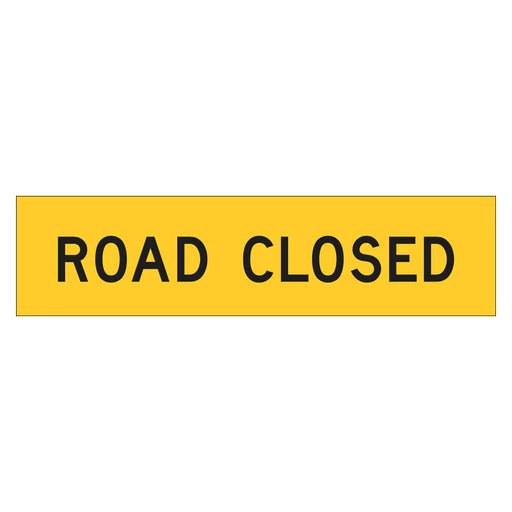 Multi Message Frame Sign - Road Closed