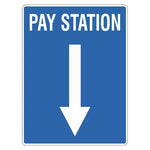 Pay Station Sign