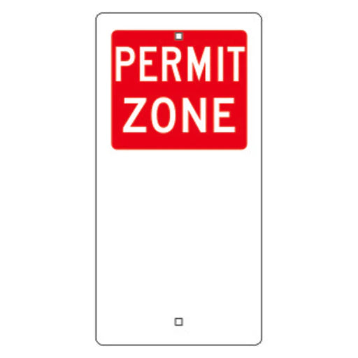 Permit Zone Sign