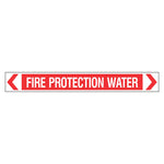 Pipe Marker - Fire Protection Water