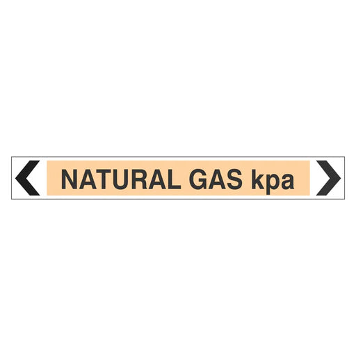 Pipe Marker - Natural Gas