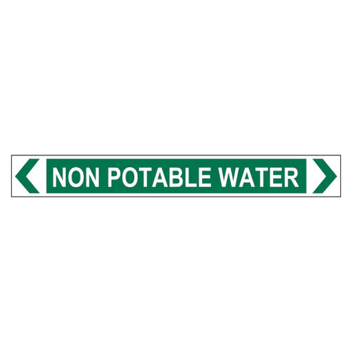 Pipe Marker - Non Potable Water