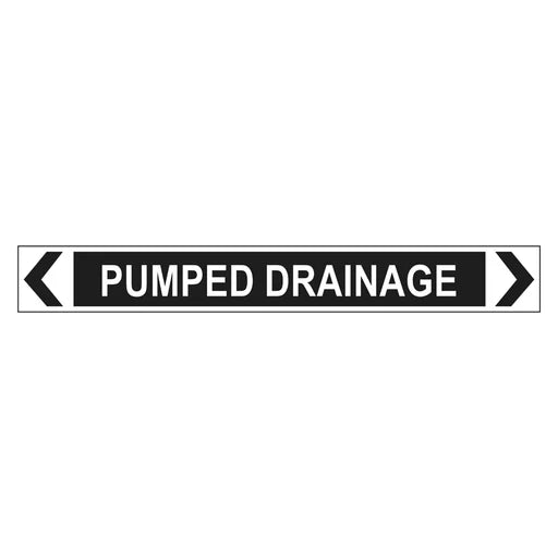 Pipe Marker - Pumped Drainage