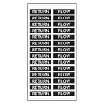 Pipe Marker - Return Flow