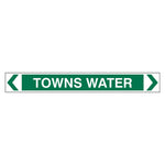 Pipe Marker - Towns Water