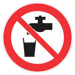 Prohibition Sign - No Drinking