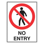 Prohibition Sign - No Entry