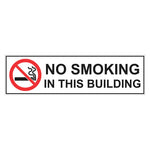 Prohibition Sign - No Smoking In This Building