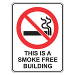 Prohibition Sign - This Is A Smoke Free Building