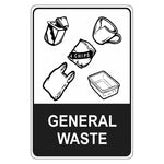 Recycling Sign - General Waste