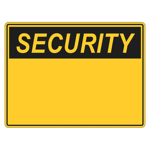 Security Signs