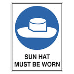 Sun Safety Sign - Sun Hat Must Be Worn