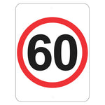 Traffic Sign - 60 KM