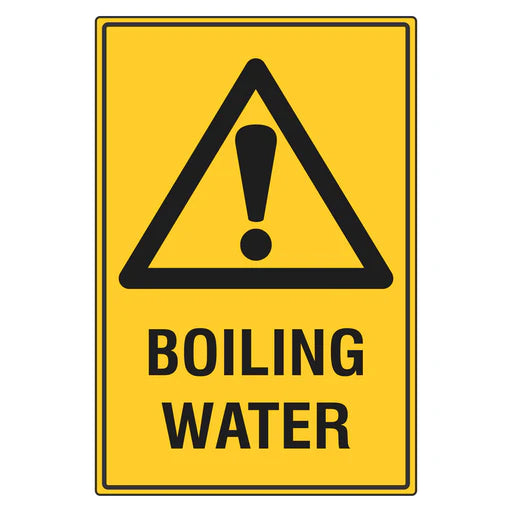 Warning Sign - Boiling Water