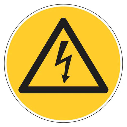 Warning Sign - High Voltage Symbol