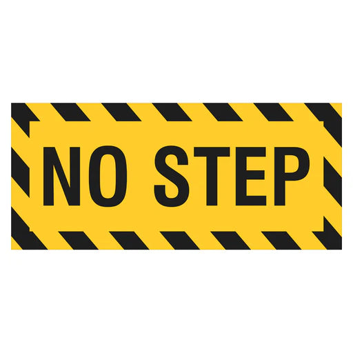 Warning Sign - No Step