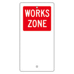 Works Zone Sign